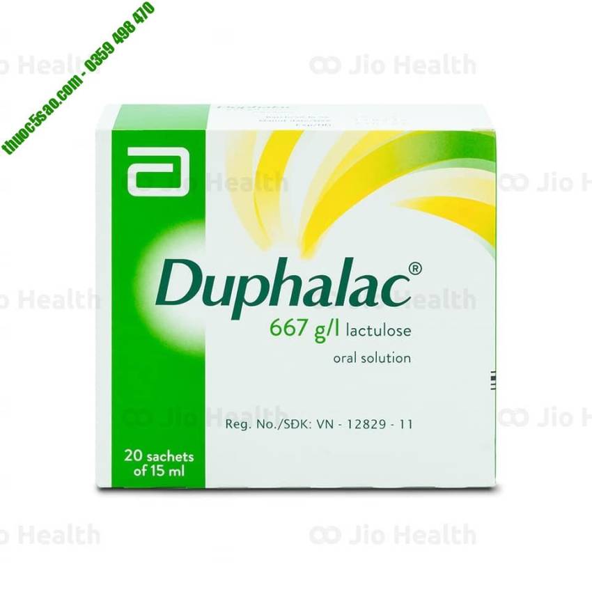 Duphalac được bán tại Thuốc 5 sao