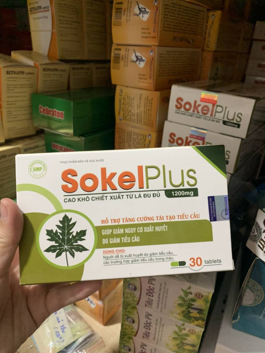 Sản phẩm Sokel Plus hàng chính hãng